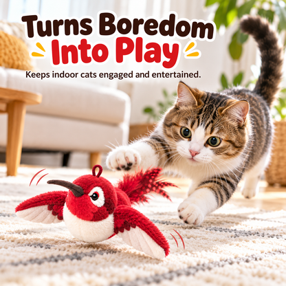 🔥Last Day 50% OFF🔥|🐤Wingman Flapping Bird Cat Toy