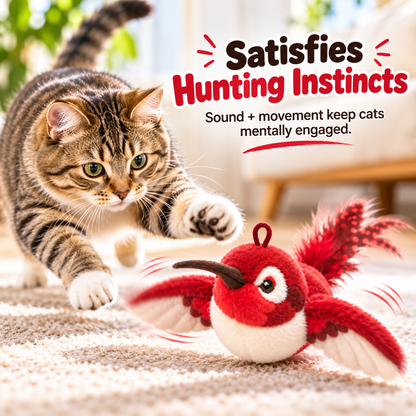 🔥Last Day 50% OFF🔥|🐤Wingman Flapping Bird Cat Toy
