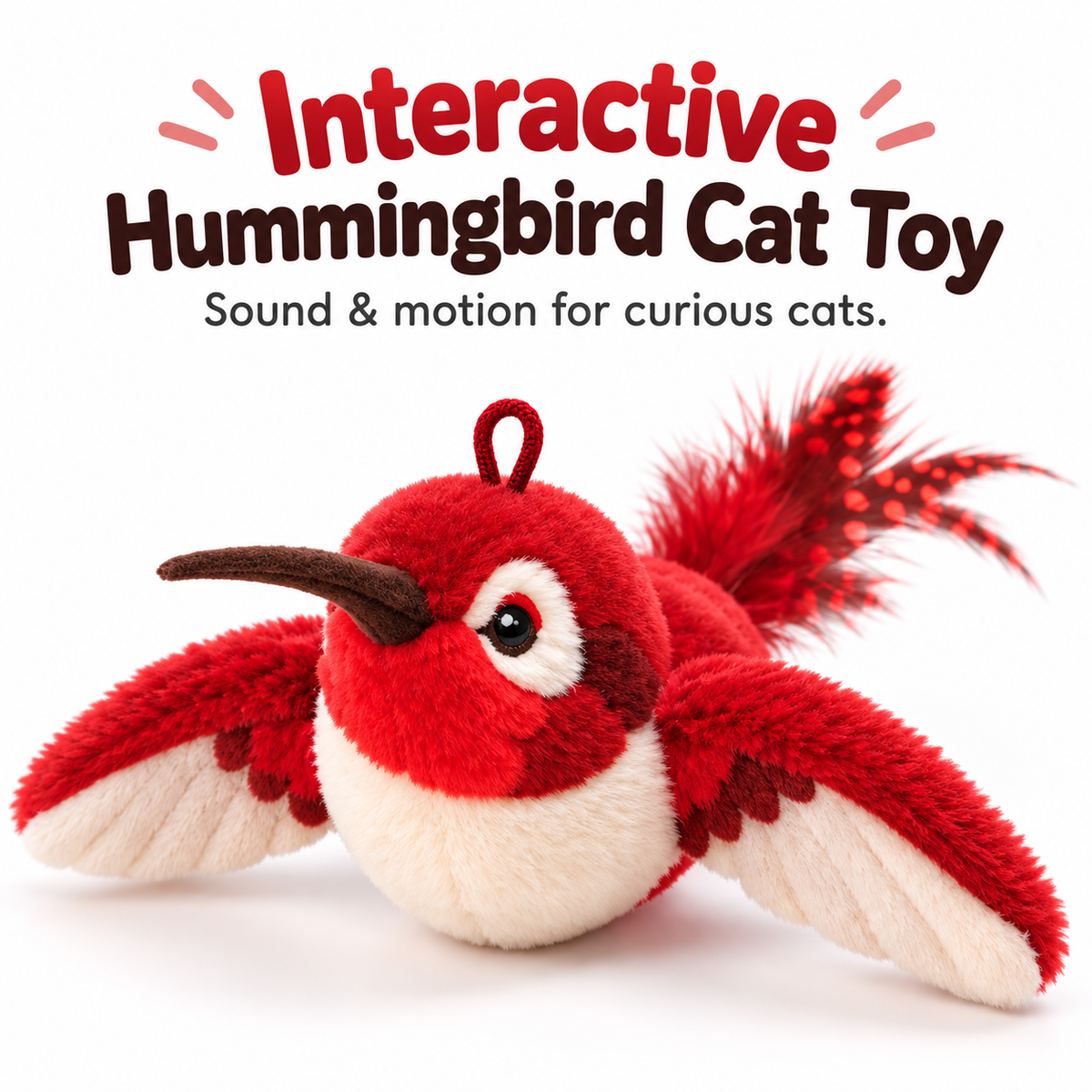 Wingman Interactive Hummingbird Cat Toy
