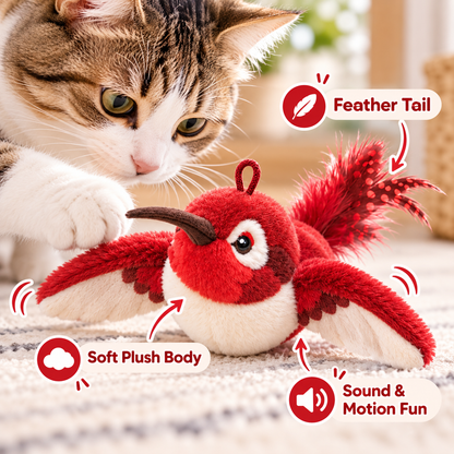 🔥Last Day 50% OFF🔥|🐤Wingman Flapping Bird Cat Toy