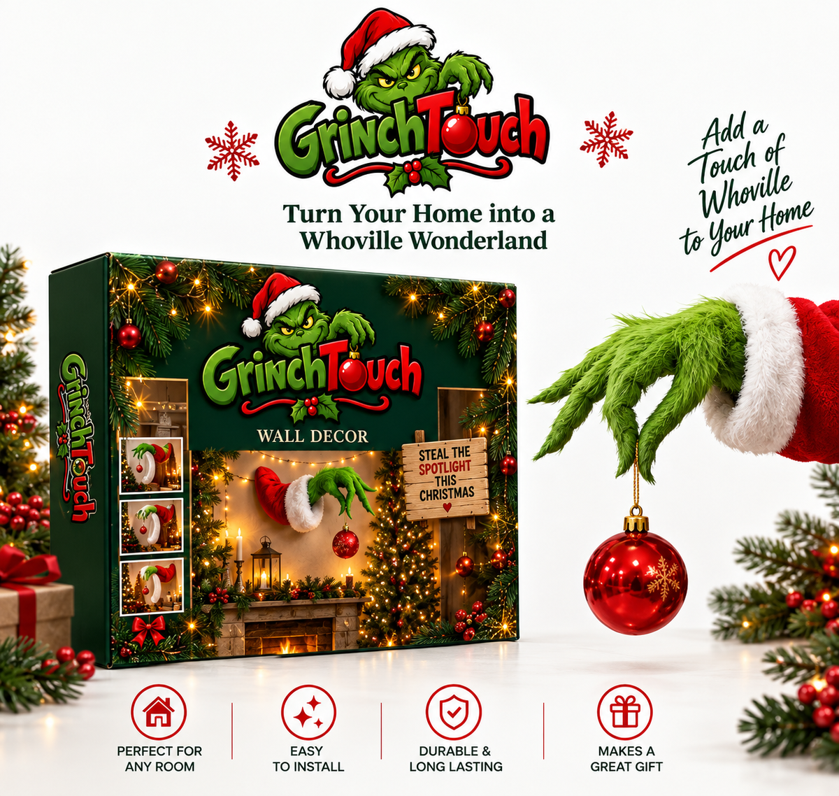 Grinch Touch™ - Grinchmas Decor