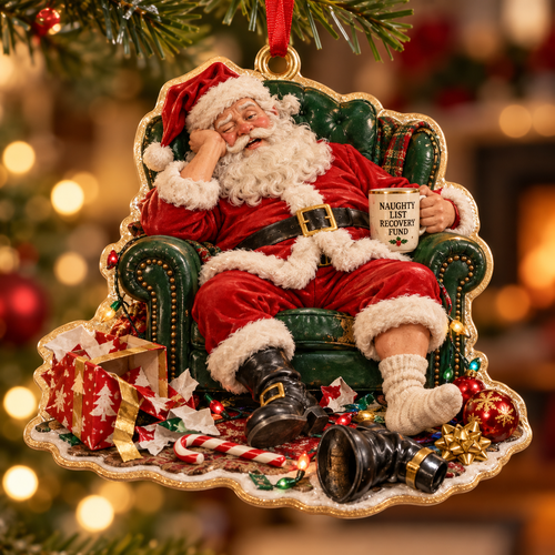 Christmas Hangover– The Morning After Ornament Collection