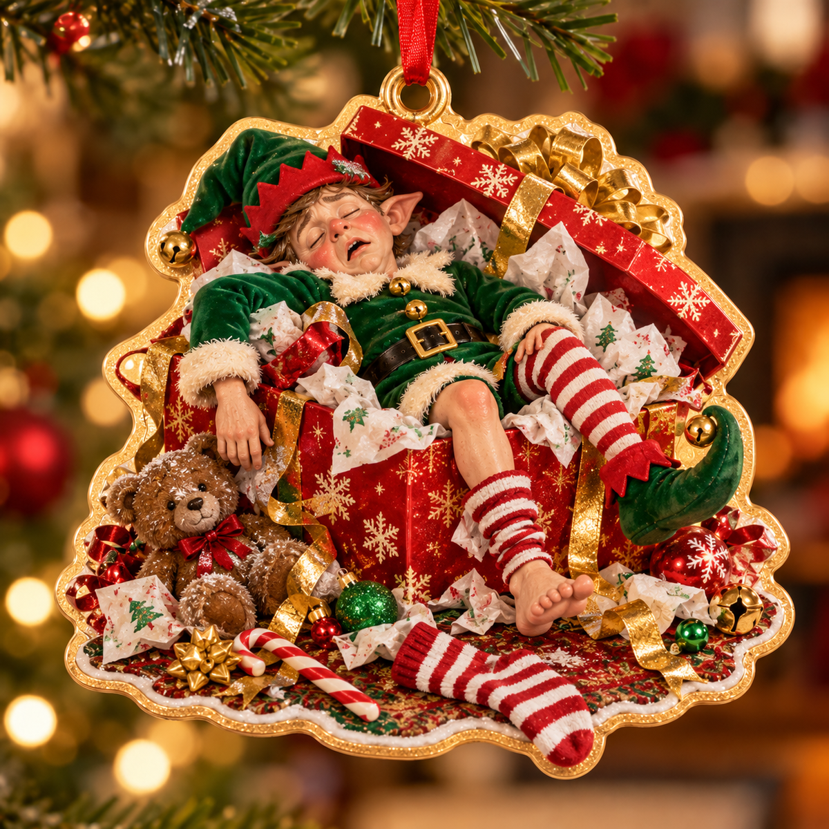 Christmas Hangover– The Morning After Ornament Collection