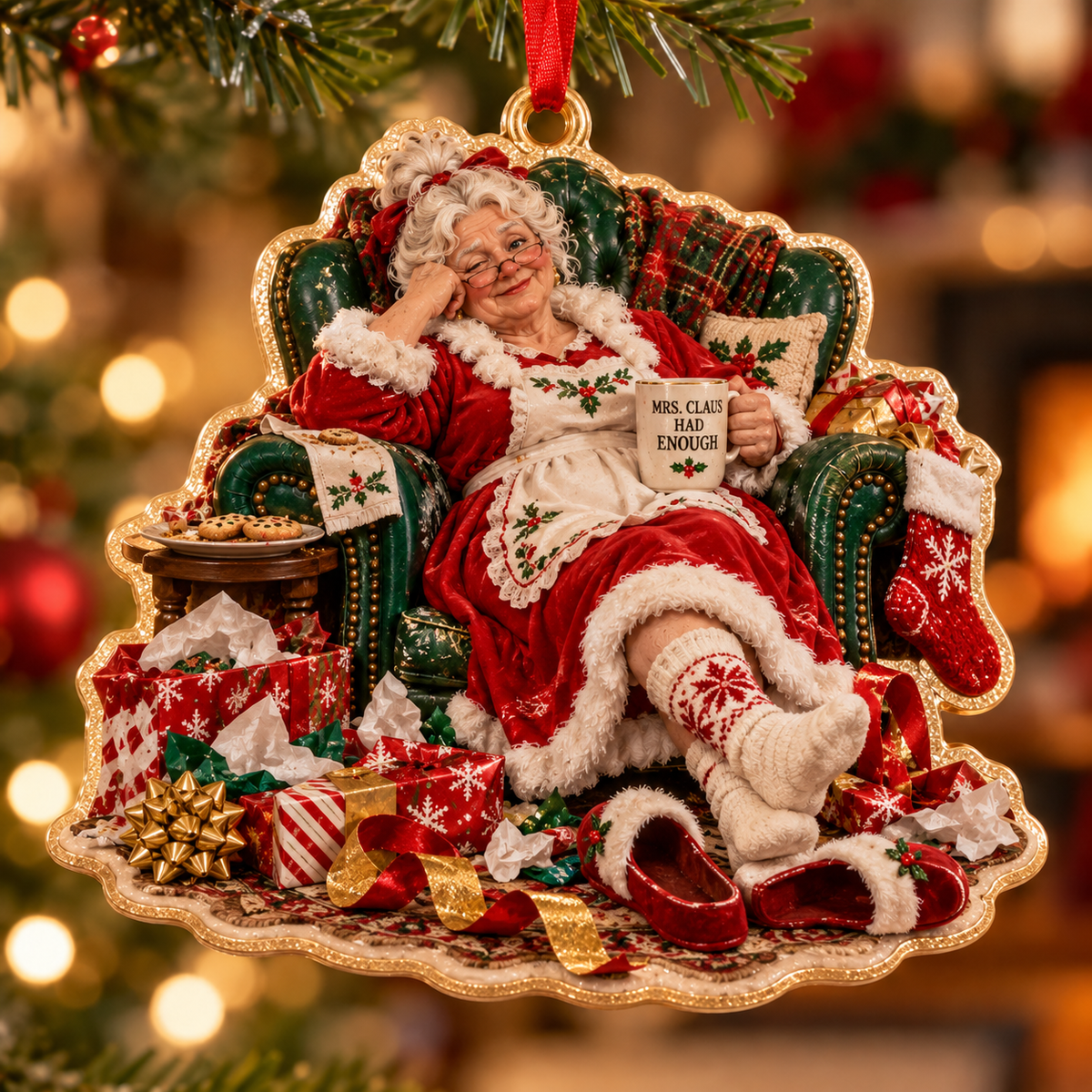 Christmas Hangover– The Morning After Ornament Collection