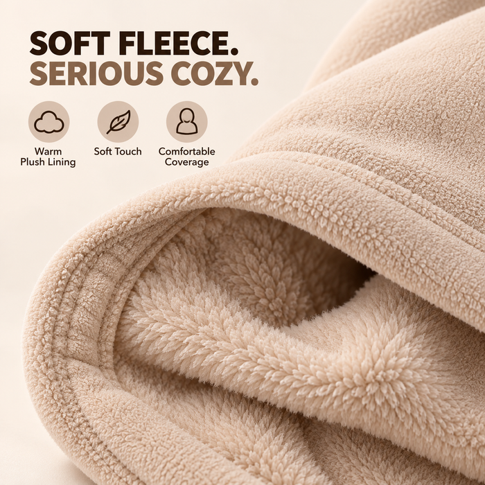 Fleece neck warmer