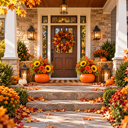 Harvest Bloom Pumpkin™ – 2-in-1 DIY Flower Vase & Fall Centerpiece
