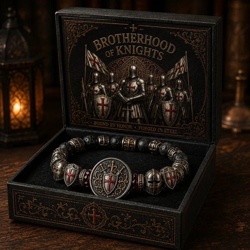 Knight bracelet detail