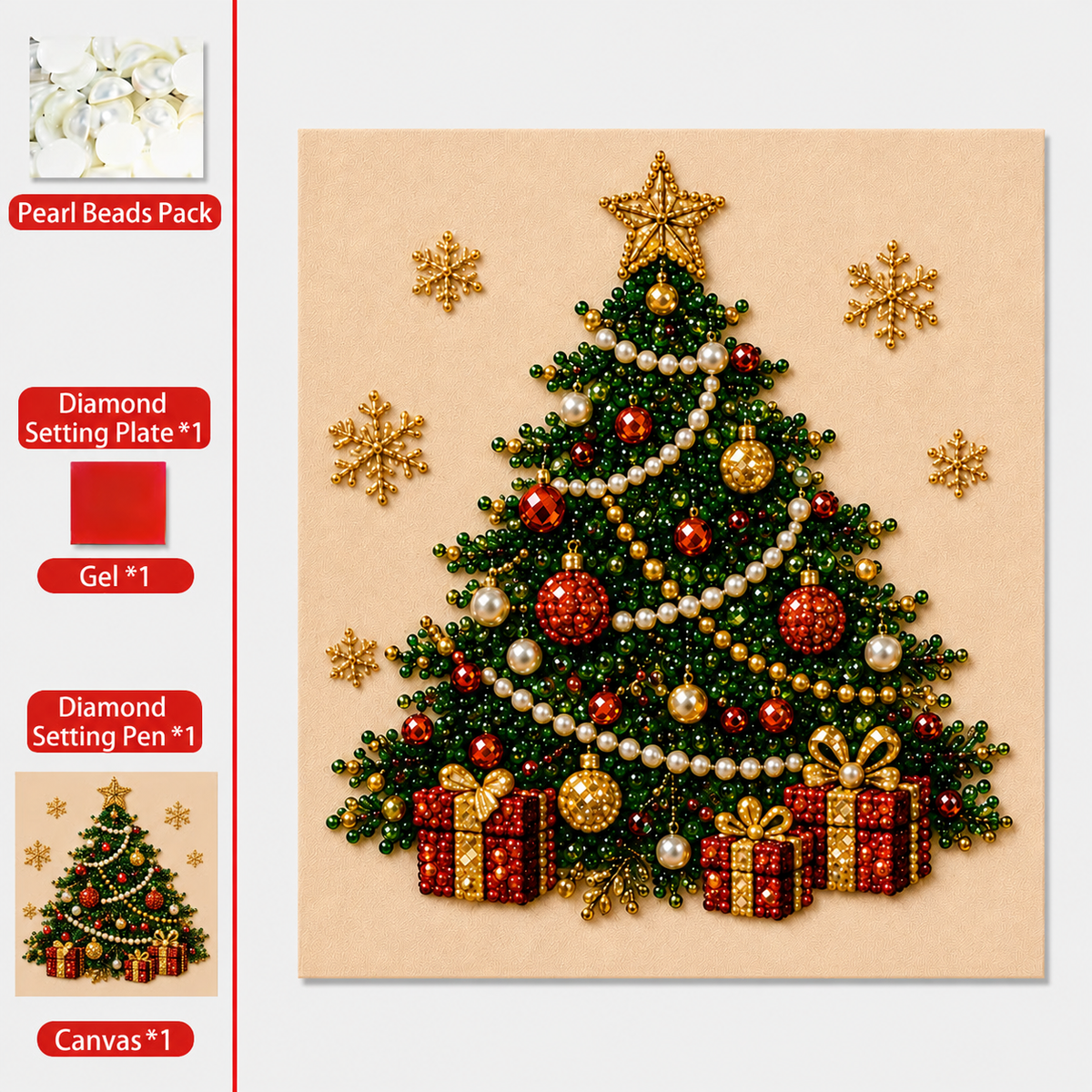 🧘 Relaxing & Beginner-Friendly - 🎨💎 DIY Christmas Diamond Painting Art Kit