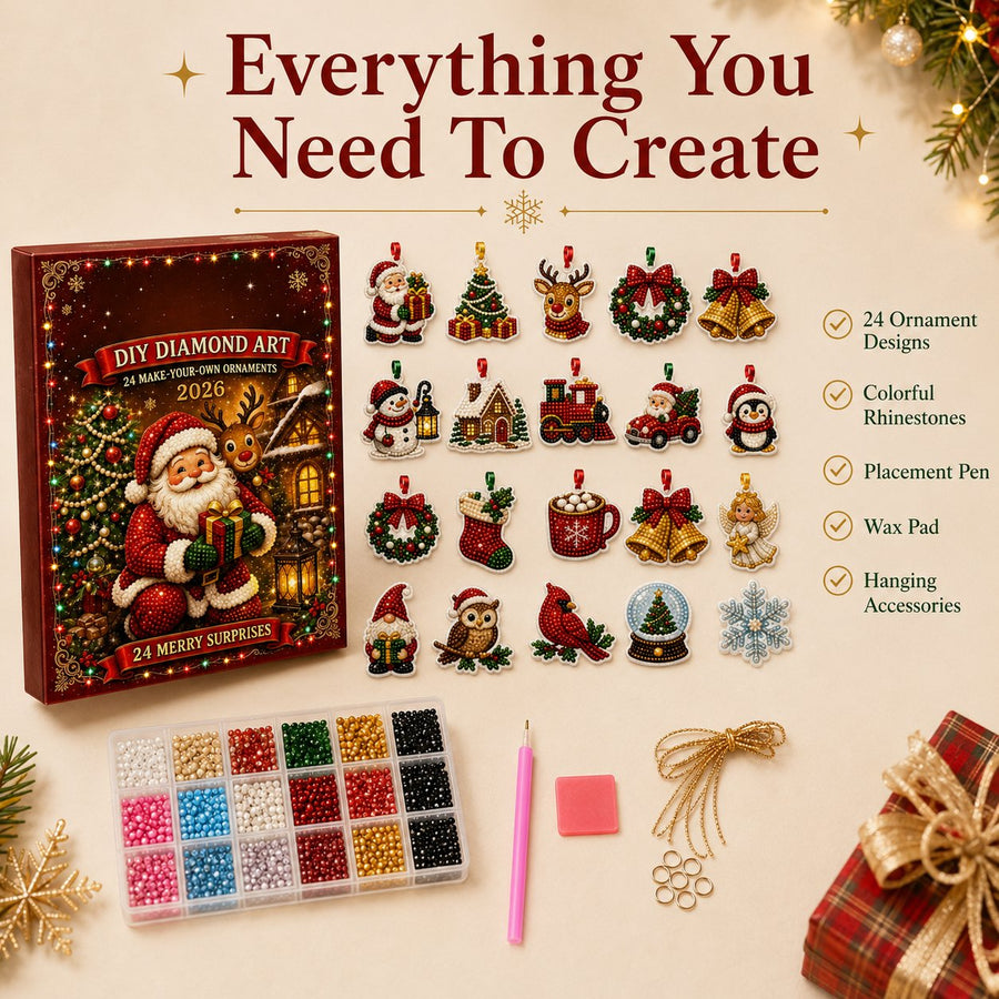 Everything Included Christmas Ornament Craft Kit