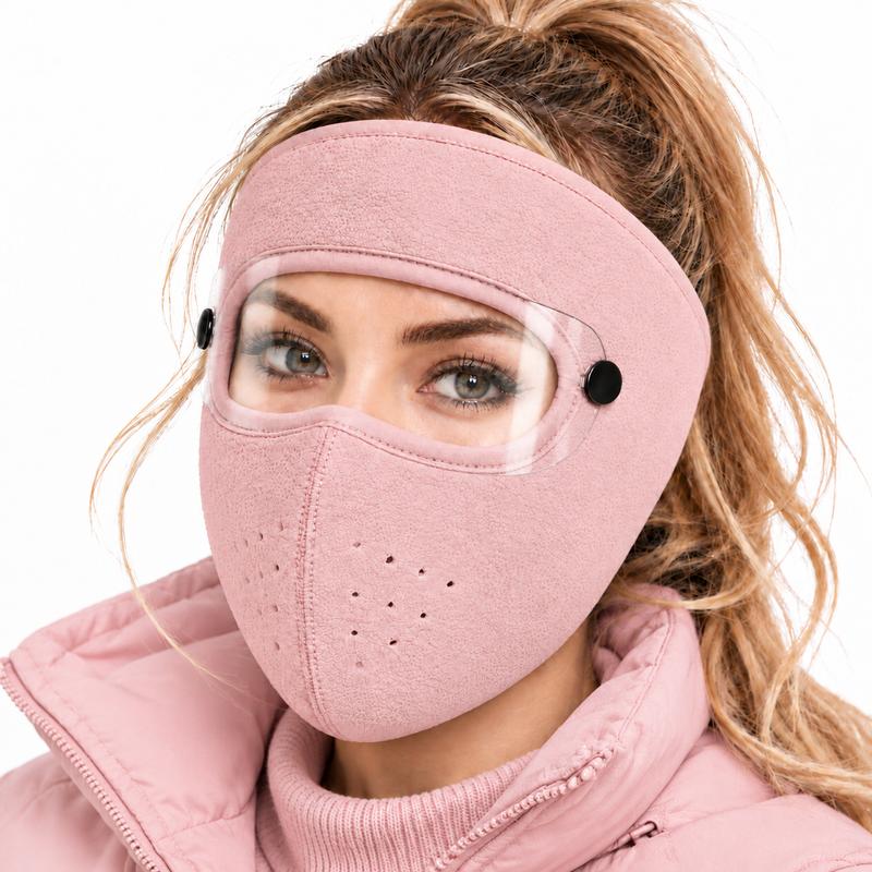 ❄️ Limited-Time Winter Sale | Fleece-Lined Winter Face Mask with Detachable Goggles – Cozy Warmth & Wind Protection for Cold Days