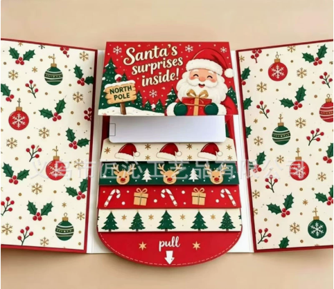 🎄 50K+ SOLD! 🎁✨ Christmas Gift Card Holder Book – Handmade Holiday Surprise, Festive Design & Heartfelt Gifting Magic 🎅