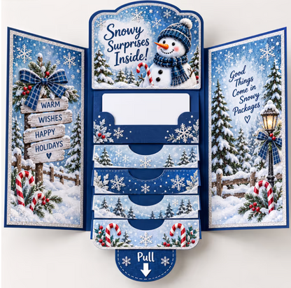 🎄 50K+ SOLD! 🎁✨ Christmas Gift Card Holder Book – Handmade Holiday Surprise, Festive Design & Heartfelt Gifting Magic 🎅