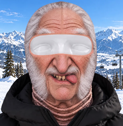 Custom Funny Face Gifts for Ski Lovers - Personalized Ski Mask