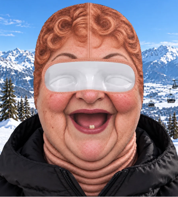Funny ski mask gift