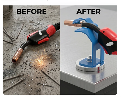 📢📢50% OFF !! ⏰Magnetic TIG MIG Welding Torch Holder Stand