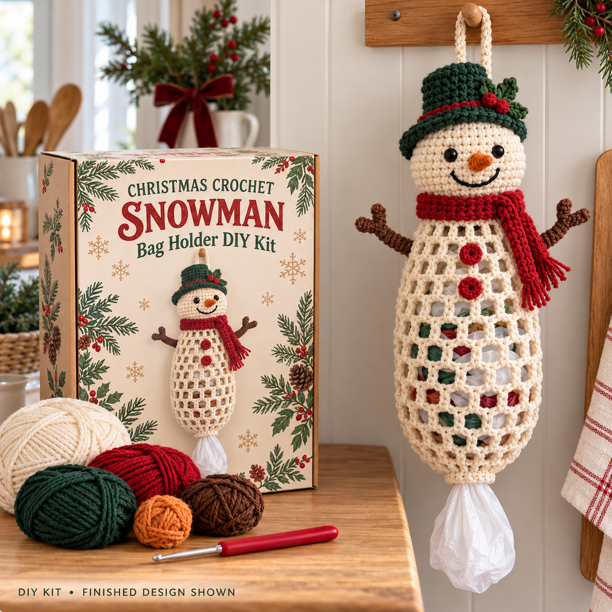 Christmas crochet DIY project