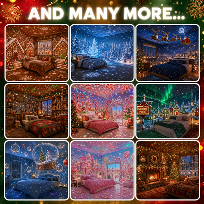 Christmas Projector - Turn the room into a Christmas world