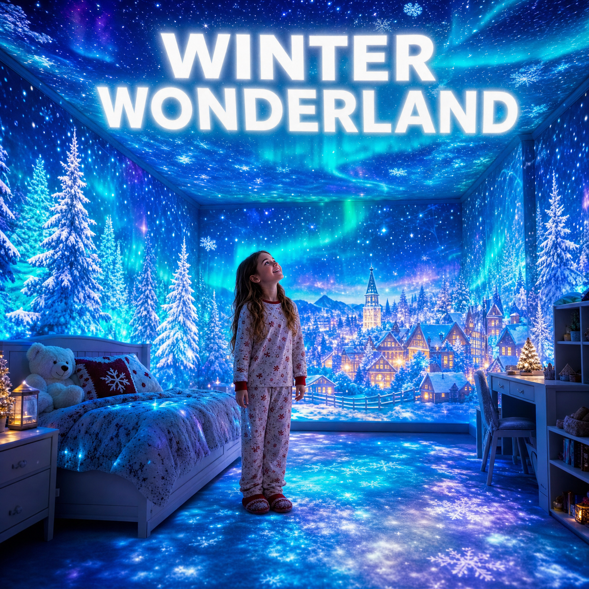 Christmas Projector - Turn the room into a Christmas world
