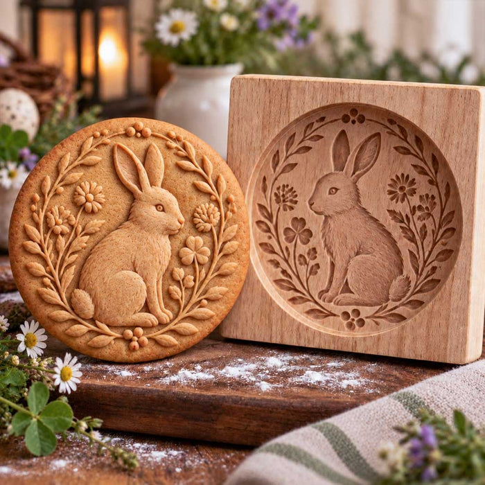 Rabbit cookie mold