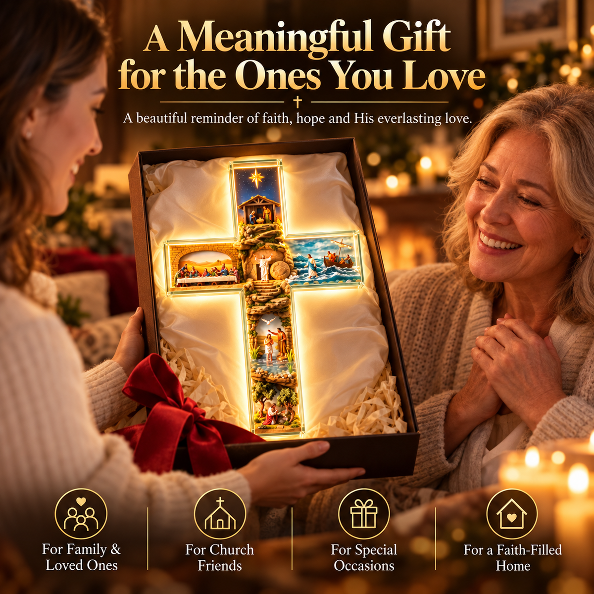 The Vigil Cross meaningful Christian gift