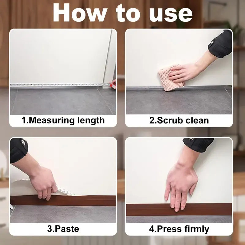 Weather stripping applications for doors and windows