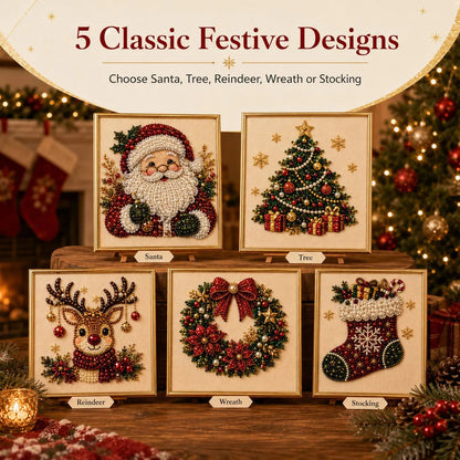 🧘 Relaxing & Beginner-Friendly - 🎨💎 DIY Christmas Diamond Painting Art Kit