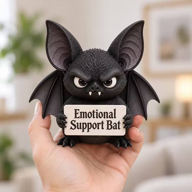 🔥LAST DAY 50% OFF - ✨Cute Grumpy Emotional Support Animal Figures, Mini Tabletop Companion Ornament, Unique Humor‑Filled Gift for Animal Lovers | Collectible Desk Decor
