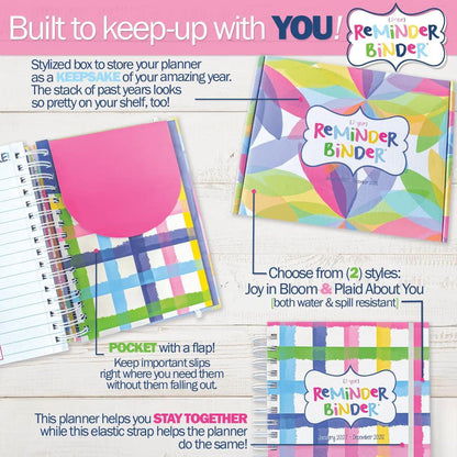 📅✨ 2027–2028 Reminder Binder® – 24-Month All-in-One Life Planner