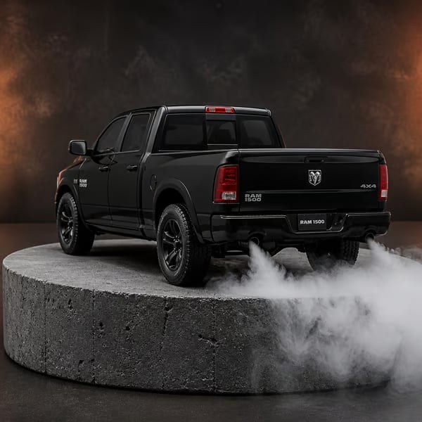 LED Pickup Truck Humidifier – Realistic Exhaust Mist, Raptor-Style Model & Cool Desk Decor