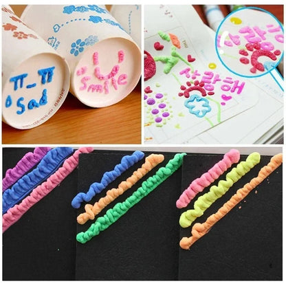 💥LAST DAY BUY 1 GET 1 FREE!!🎁🔮Magic Pen – Draw 3D with one stroke!🎄 DIY Bubble Popcorn Drawing Pens🔥