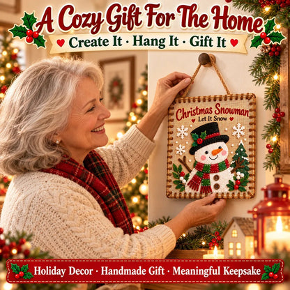 🎄✨ Christmas DIY Fabric Weaving Friendship Kit - 🧵 Create Something Special Together! 💕