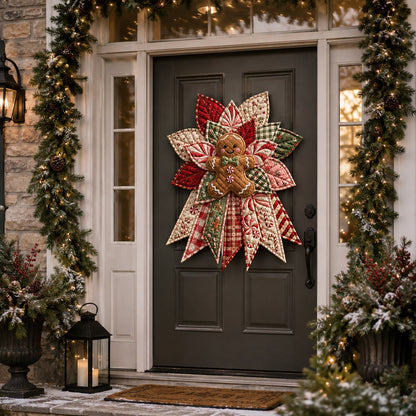 🔥🎄 Christmas Special – 50% OFF 🎁 Festive Quilted Christmas Door Hanging DIY Sewing Kit