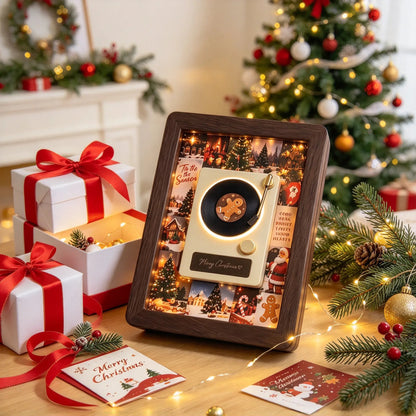 🎵 MelodyFrame – Lighted Vinyl Record Advent Calendar 🎄