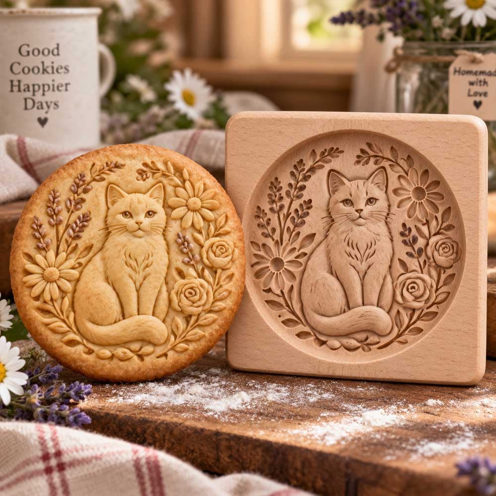 🦊 Forest Friends™ – Woodland Animal Cookie Mold Set