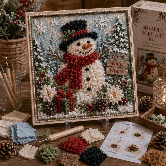 Warm Winter Snowman