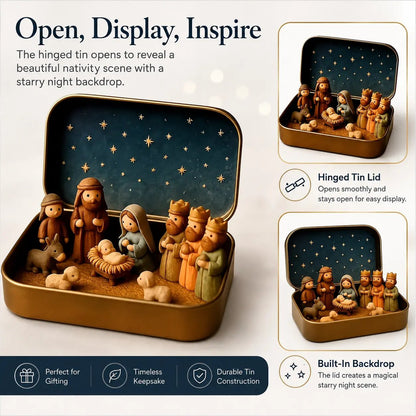 ✝️ Little Bethlehem™ – Pocket Nativity Scene Set