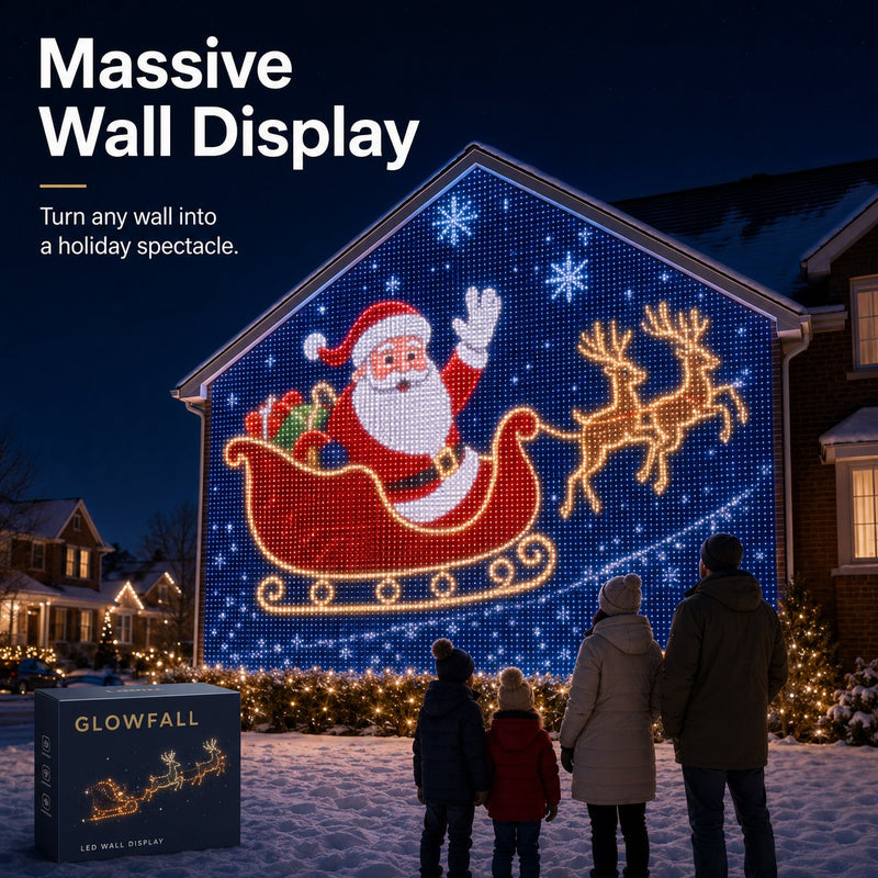 House after Christmas LED net