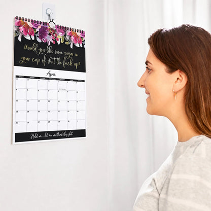🔥 FUCK IT, IT’S 2027!™ – The Unhinged Swear Word Calendar for Women Who Are So Done
