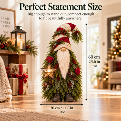 🔥 LAST DAY 30% OFF 🔥Evergreen Star Gnome™ Lighted Christmas Woodland Decor