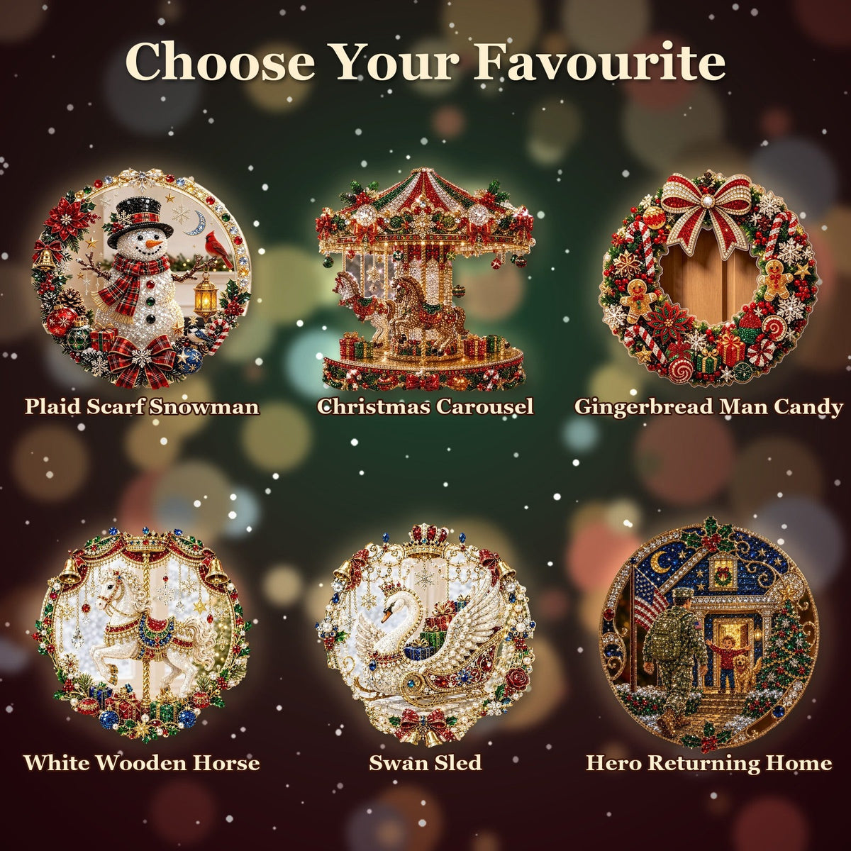 Holiday Classics Christmas ornament collection