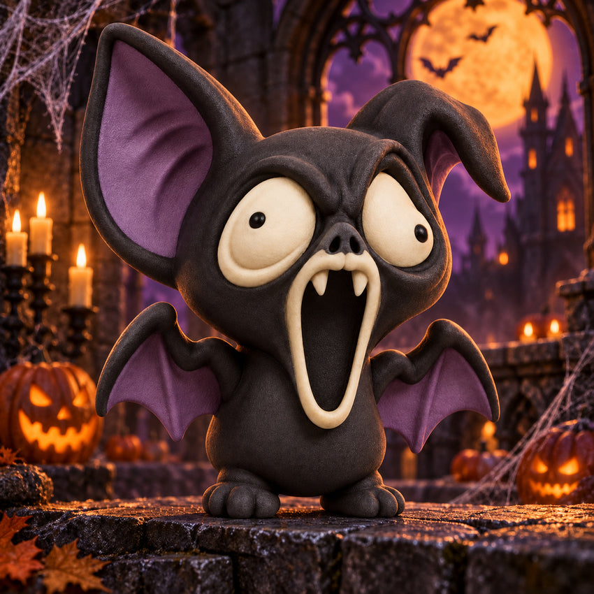 Scream Squad — 4-Piece Halloween Desk Decor Set