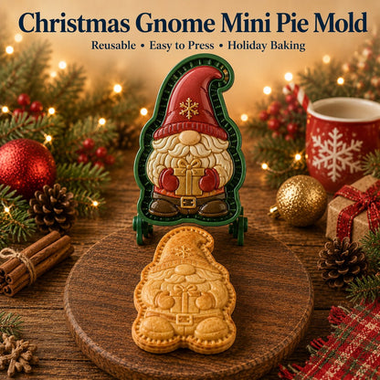 ⏳ 69% OFF – 🎄16pcs-Design Christmas Mini Pie Mold Collection | Reusable Embossed Molds for Shaping Detailed Santa, Snowman, Reindeer, Tree & Holiday Pies 🥧✨