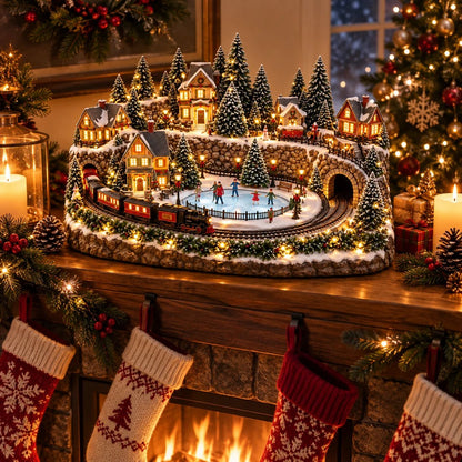 🎄 Limited-Time Christmas Sale | Lighted & Animated Christmas Village Collection – Enchanting Miniature Scenes, Festive Lights & Holiday Magic for Your Home ✨