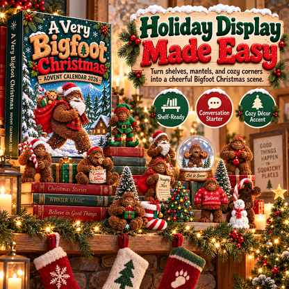🎄 LIMITED-TIME 50% OFF | A Very Bigfoot Christmas™ Advent Calendar 2026 – 24 Days of Festive Sasquatch Surprises
