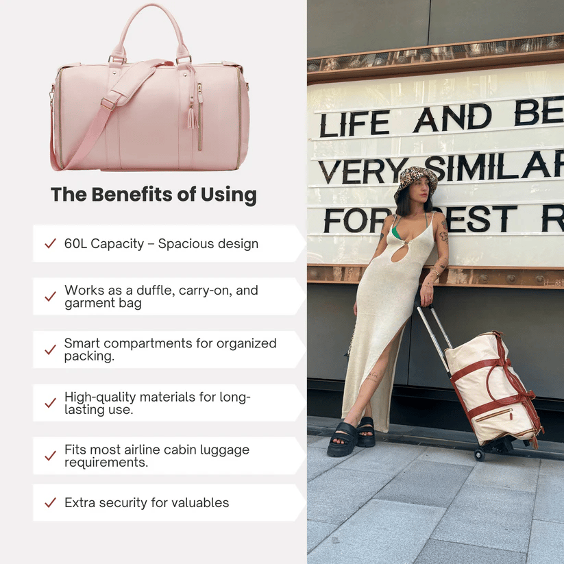 Luxe Mega Bag - One Bag, Fits All, Saves More