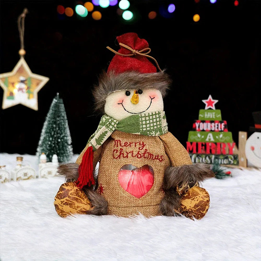 Santa Snowman Reindeer Christmas gift bags