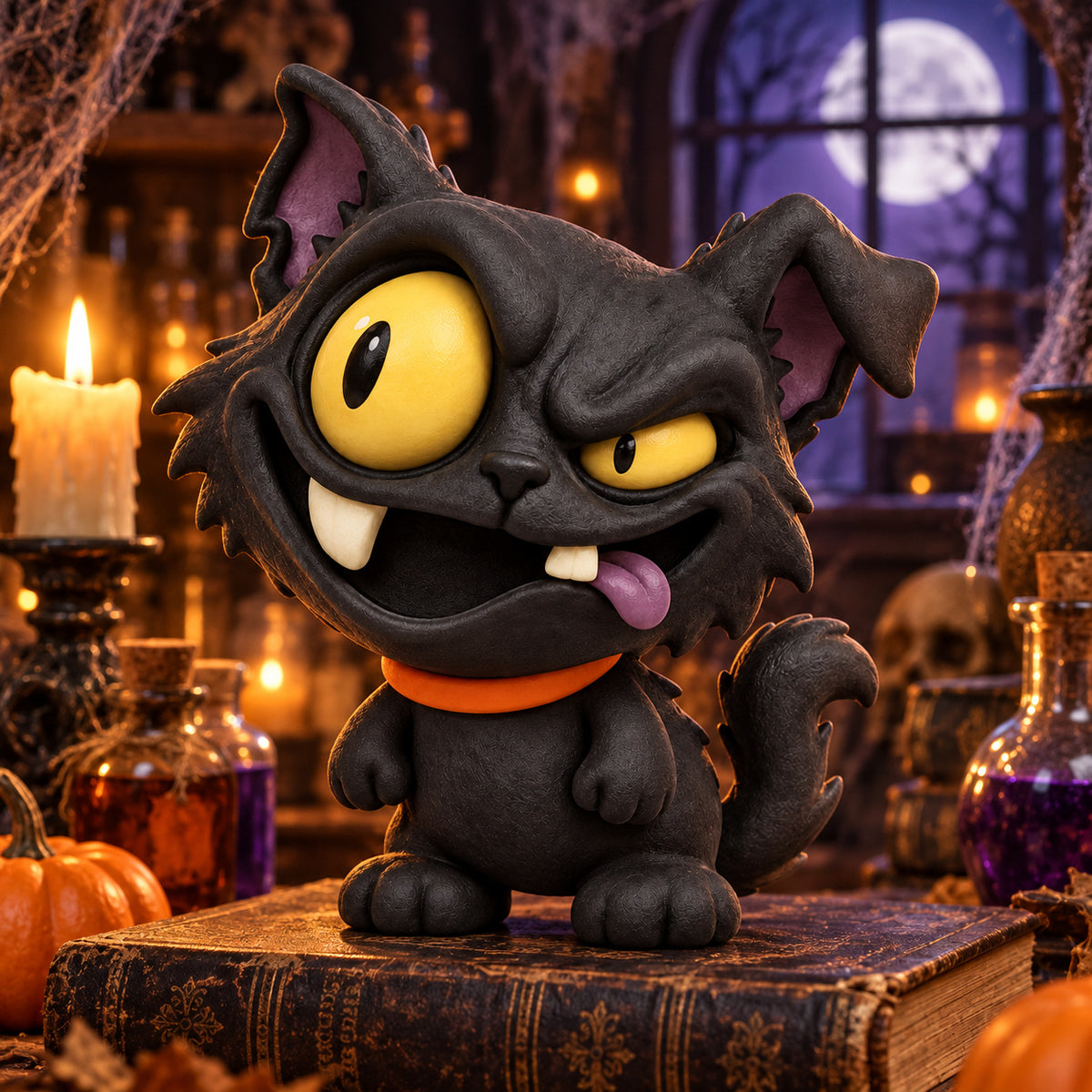 Scream Squad — 4-Piece Halloween Desk Decor Set