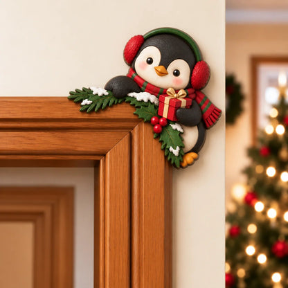 ⏰LAST DAY 50% OFF 🎅Christmas Peekaboo Door Frame Corner Decor