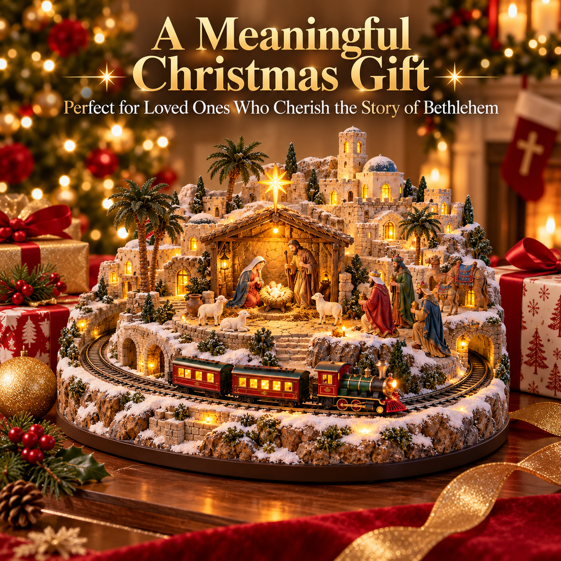 Bethlehem Christmas Journey gift presentation