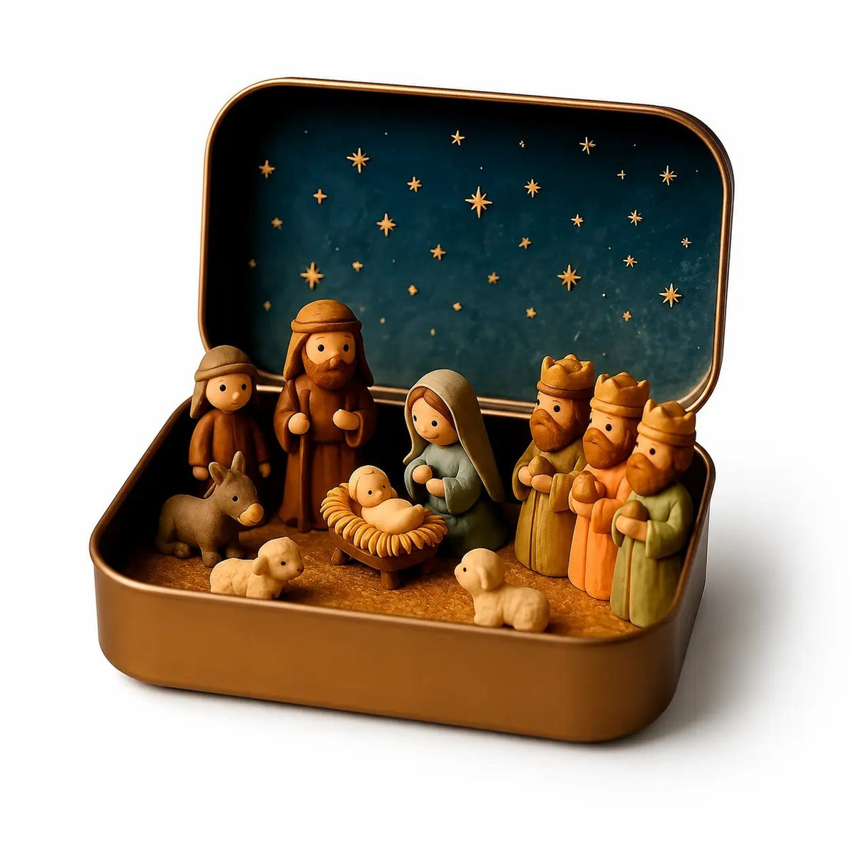 ✝️ Little Bethlehem™ – Pocket Nativity Scene Set